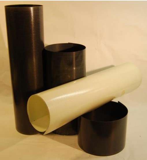 PileMedic laminates made
with carbon or glass fabric
